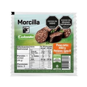 Morcilla Colanta 8unds x450g