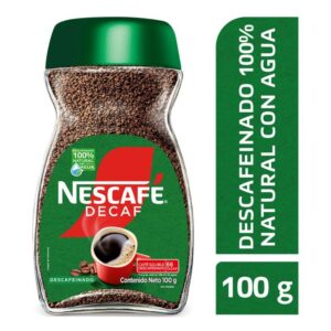 Café Nescafé Decaf Descafeinado Instantáneo x100g