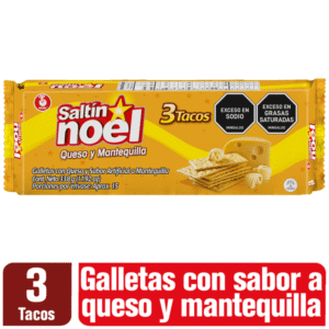 Galletas Saltin Noel Queso y Mantequilla 3 Tacos x338g