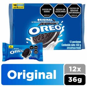 Galletas Oreo Original 12 Paq x432g