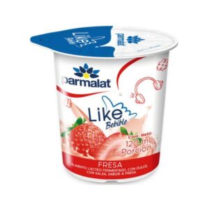 Yogurt Parmalat Like Bebible Fresa Vasito x120ml