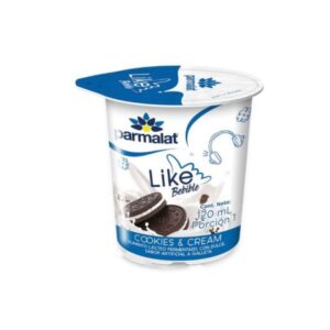 Yogurt Parmalat Like Bebible Cookies And Cream Vasito x120ml