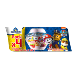 Yogurt Parmalat Surtido Pack 4unds x150ml c/u
