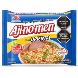 Sopa Instantánea Aji-no-men Sabor Oriental x80g