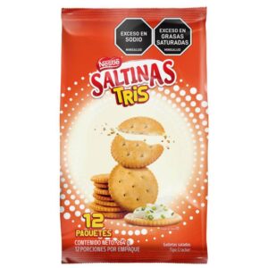 Galletas Nestle Saltinas Tris 12 Paq x264g