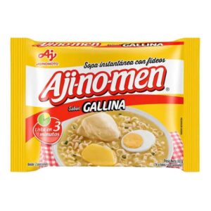 Sopa Instantánea Aji-no-men Sabor Gallina x80g