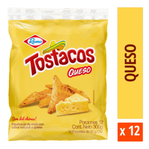 Tostacos Queso Ramo X12 Paquetes Cont. Neto 300g