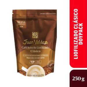 Café Juan Valdez Clásico Soluble Liofilizado x250g