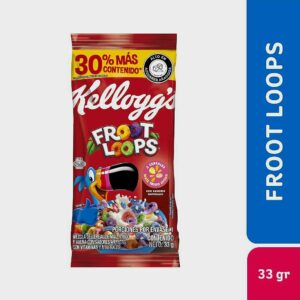 Cereal Kellogg's Froot Loops Paquetico x25g