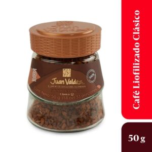 Café Juan Valdez Clásico Instantáneo Liofilizado x50g
