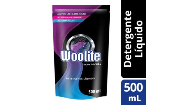 Detergente Woolite Ropa Oscura x 500ml