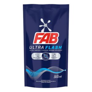 Detergente Liquido FAB Ultra Flash x 300ml