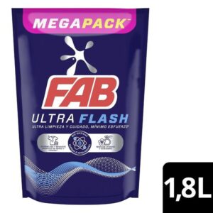 Detergente Liquido FAB Ultra Flash x 1.8L