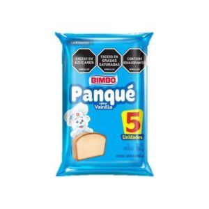 Ponqué Bimbo Panqué Vainilla 5 und x 300G