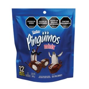 Pinguinos Marinera  Minix 12 Und x 240gr