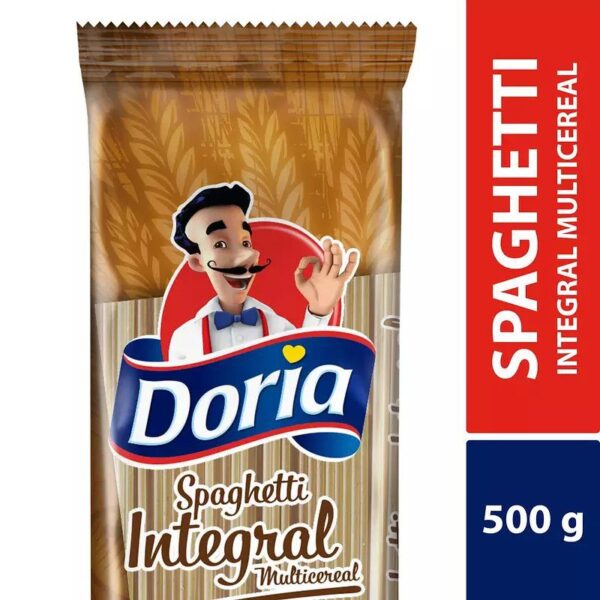 Pasta Integral Multicereal Doria Spaghetti  x 500g