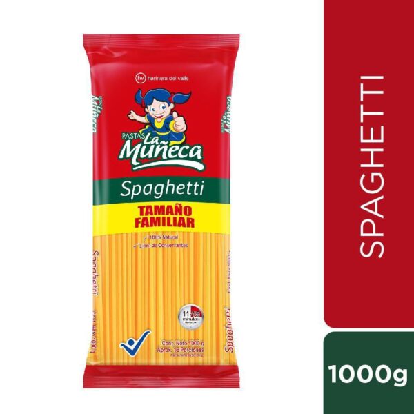 Pasta La Muñeca Spaghetti x 1Kg