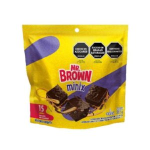Brownies Mr Brown Minix x15und Cont. Neto 302g