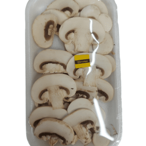 Bandeja de Champiñones Cortados