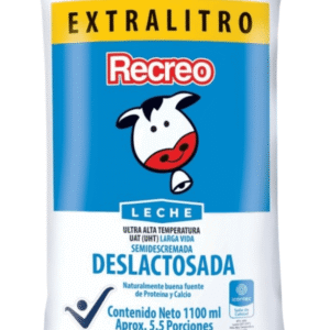 Leche Deslactosada Recreo x1100ml