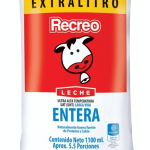 Leche Recreo Entera x1100ml