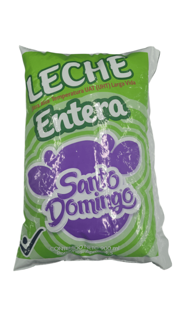 Leche Santo Domingo Entera x900ml