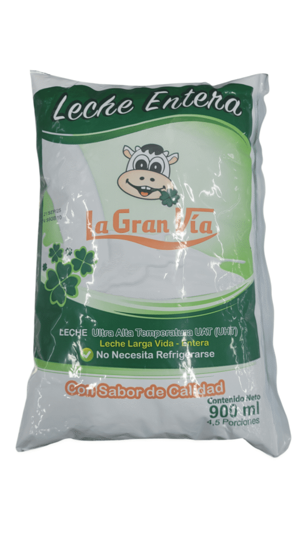 Leche La Gran Via Entera x900ml