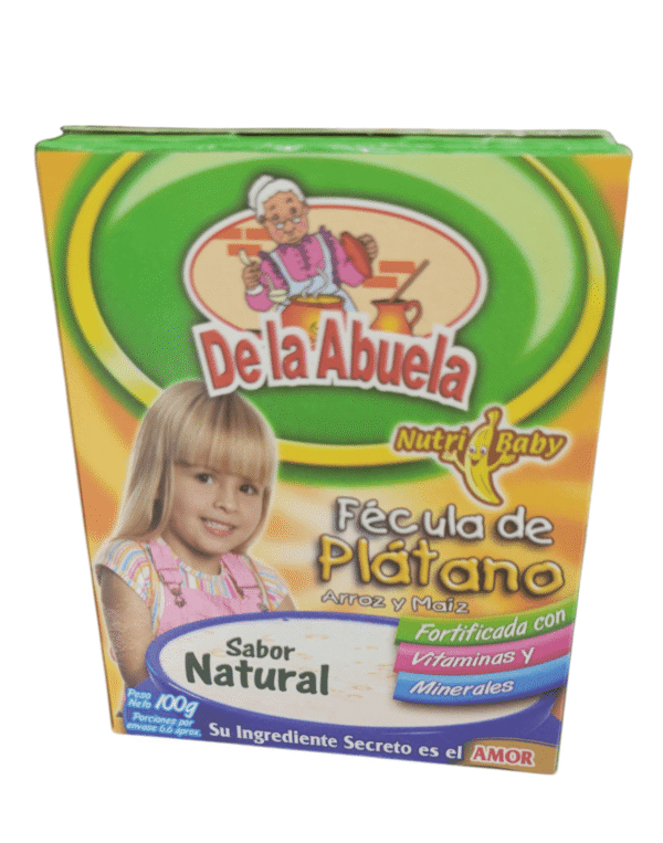 Fécula de Platano De La Abuela Sabor Natural x100g