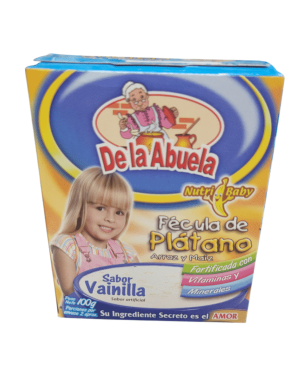 Fécula de Platano De La Abuela Sabor Vainilla x100g