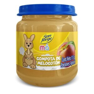 Compota de Melocoton San Jorge x113g