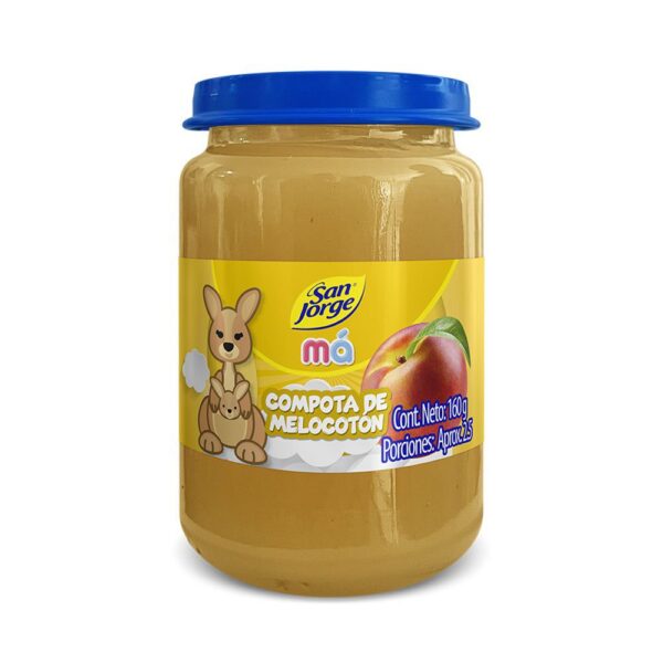 Compota de Melocoton San Jorge x150g