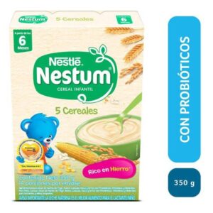 Nestle Cereal Infantil Nestum 5 Cereales x350g