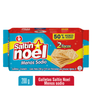 Galletas Saltin Noel Menos Sodio 2 Tacos x200g