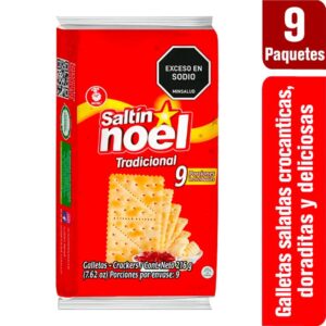 Galletas Saltin Noel Tradicional 9 Paq x216g