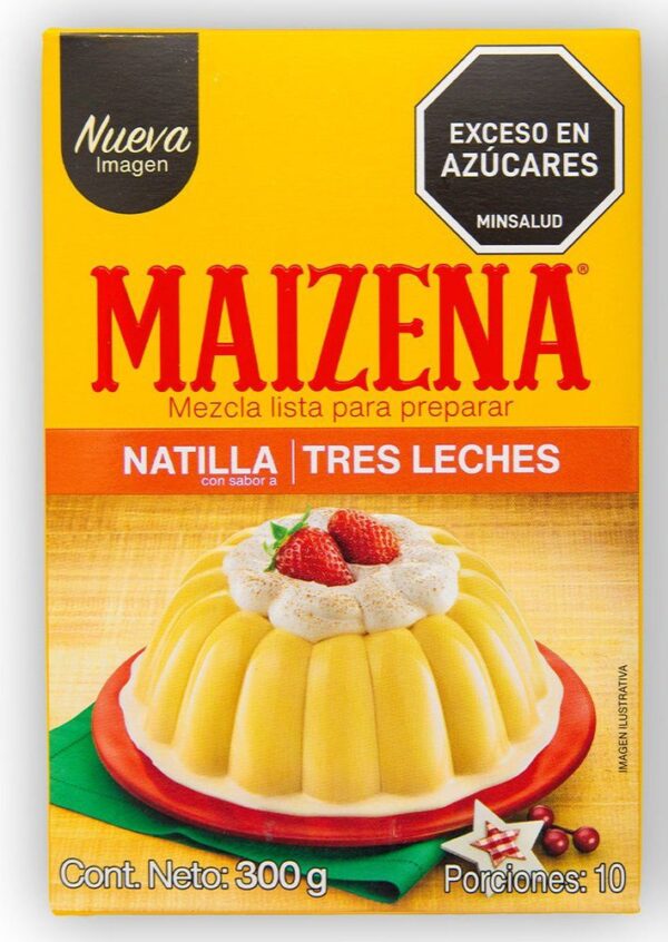 Natilla Maizena sabor Tres Leches x300g