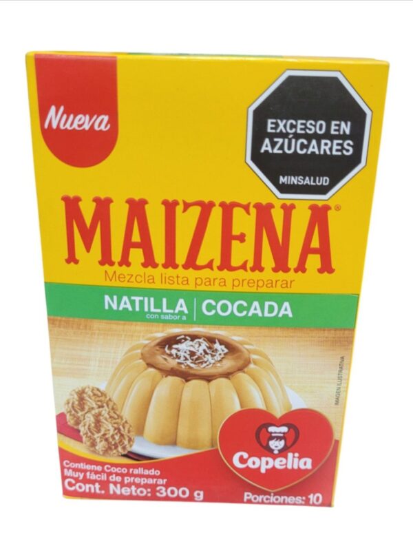 Natilla Maizena sabor Cocada x300g