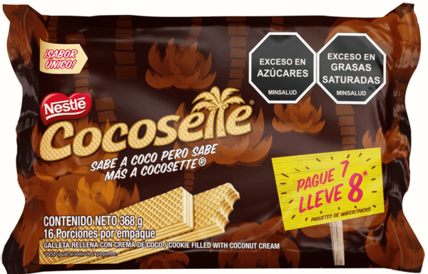 Galletas Nestle Cocosette 8 Paq x368g