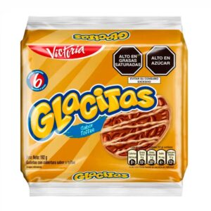 Galletas Glacitas Toffee 6 Paq x192g