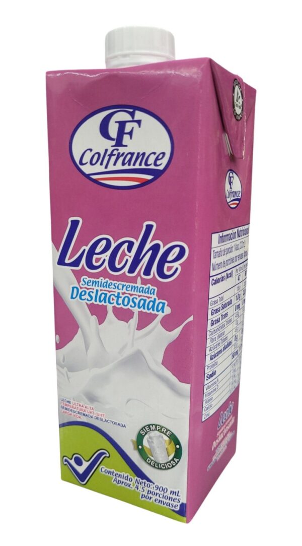 Leche Colfrance Deslactosada en Caja x900ml