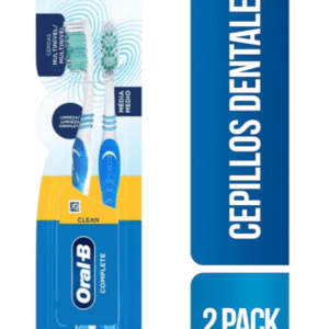 Cepillo Dental Oral-B Medio Clean Complete (2 und)