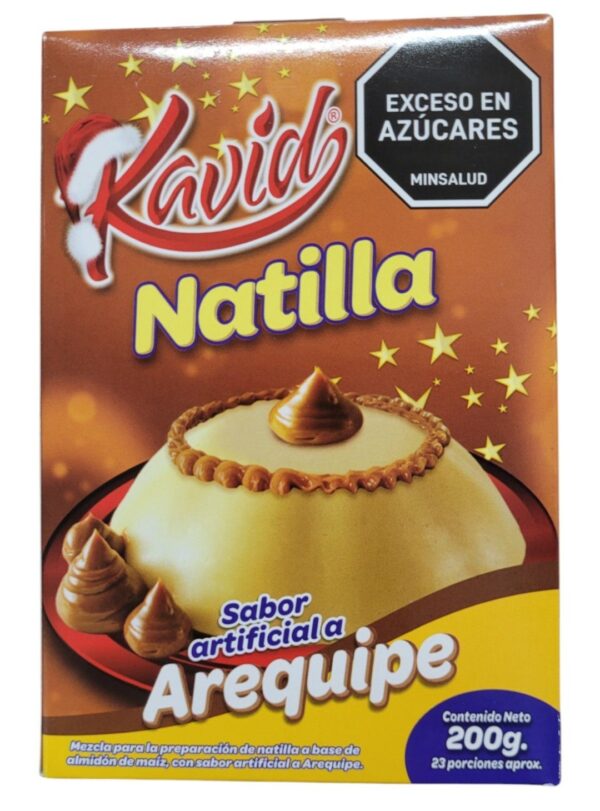 Natilla Kavid sabor Arequipe x200g