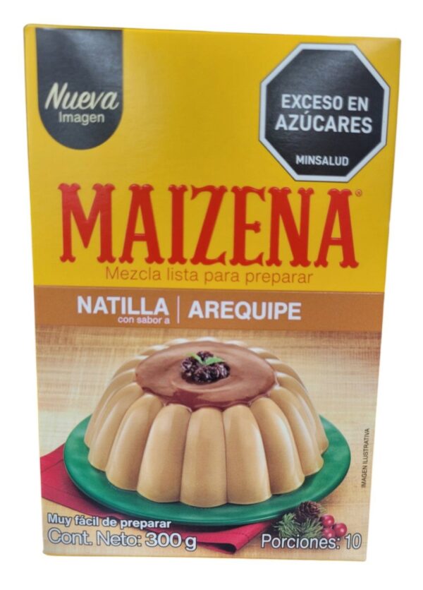 Natilla Maizena sabor Arequipe x300g