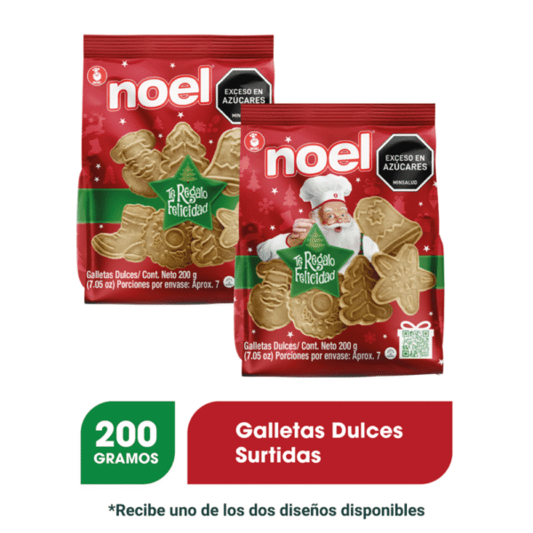 Galletas Navidad Noel Bolsa x200g