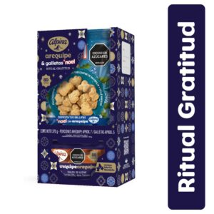 Galletas Navidad Noel 120g + Arequipe Alpina 220g