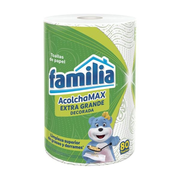 Toallas de cocina Familia AcolchaMAX Extra Grande Decorada (80 und)