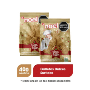 Galletas Navidad Noel Bolsa x400g