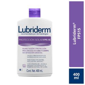 Crema Humectante Corporal Lubriderm Protección Solar FPS 15 x400ml