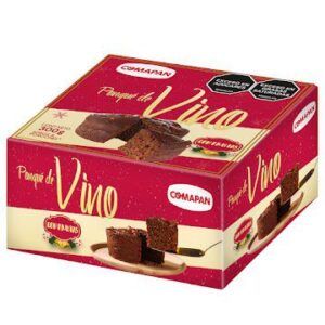 Ponqué Navidad Comapan de Vino con Frutas x300g
