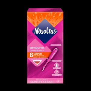 Tampones Nosotras Súper con Aplicador x8und