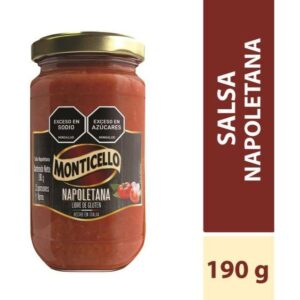 Salsa Monticello Napoletana x190g